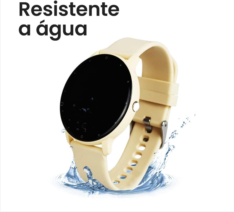 Smartwatch Relógio Inteligente My Watch I Fit Haiz Tela Full Touch 1.28" Resistente à Água IP67 com Modos Esportivos e Recebimento de Notificações